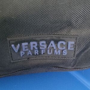 Versace Black Toiletry Bag